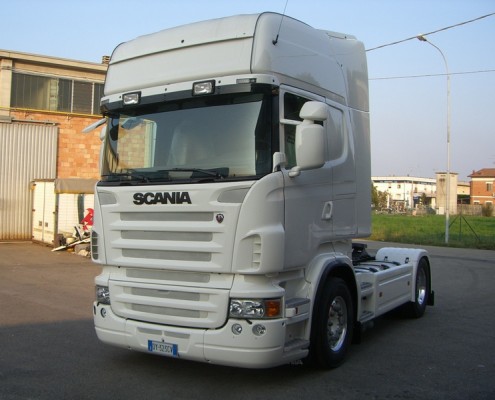 Scania - verniciatura integrale cabina