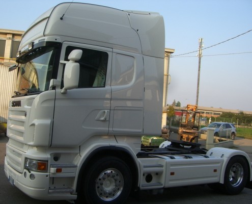 Scania - verniciatura integrale cabina