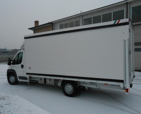 Ducato - cassone centinato, copri scopri, porte posteriori