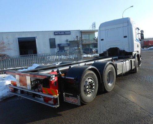 Impianto scarrabile casse container