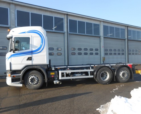 Impianto scarrabile casse container